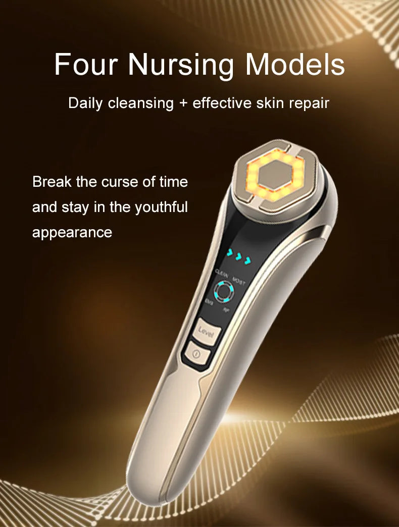 New Facial Lifting and Firming Rejuvenation RF Beauty device Home Face device EMS Microcurrent Beauty device Gift