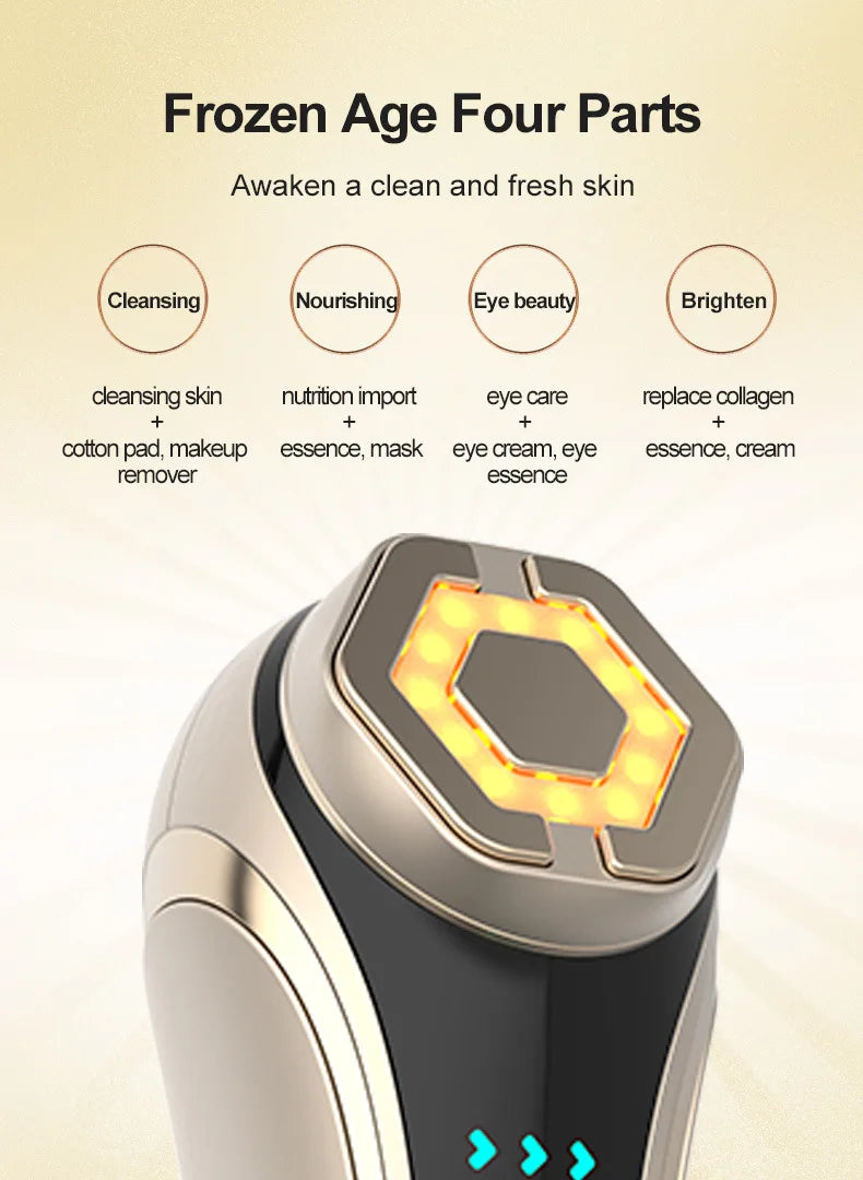 New Facial Lifting and Firming Rejuvenation RF Beauty device Home Face  device  EMS Microcurrent Beauty device Gift