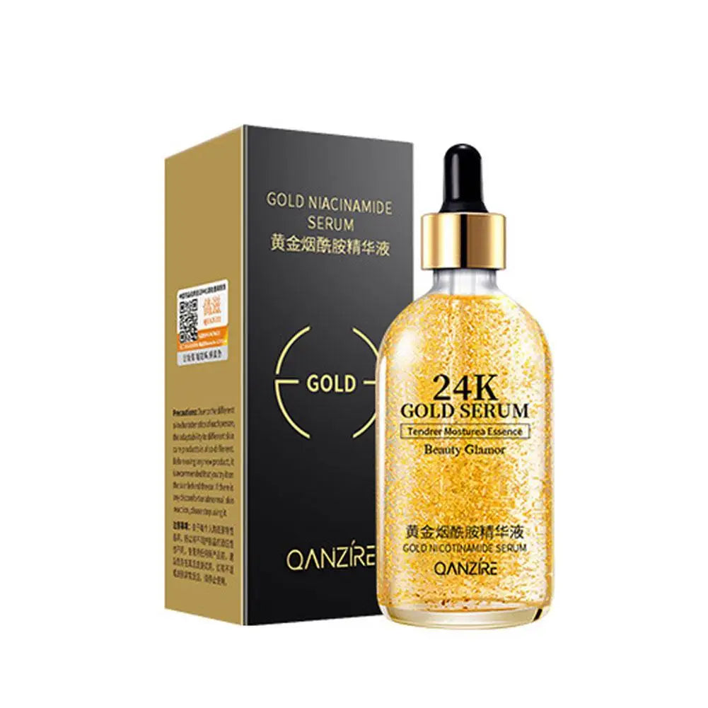 24K Gold Face Serum Moisturizer Day And Night Skin Care Nicotinamide Original Solution Hydrating And Moisturizing Facial Essence
