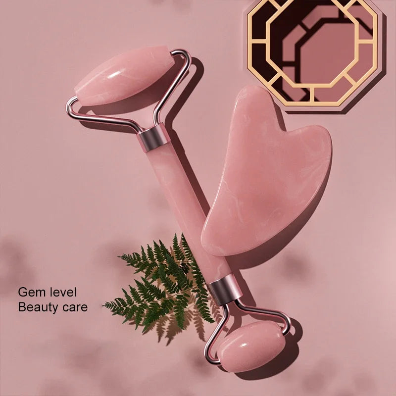GlowRoutine™ Jade Roller Set