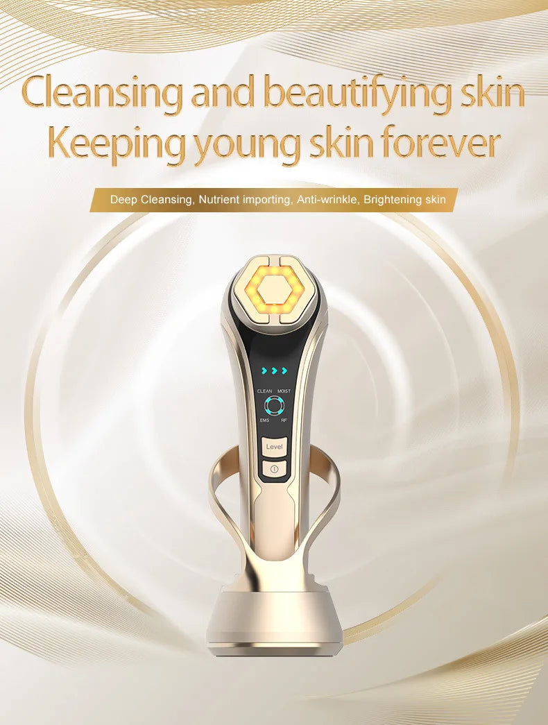 New Facial Lifting and Firming Rejuvenation RF Beauty device Home Face  device  EMS Microcurrent Beauty device Gift